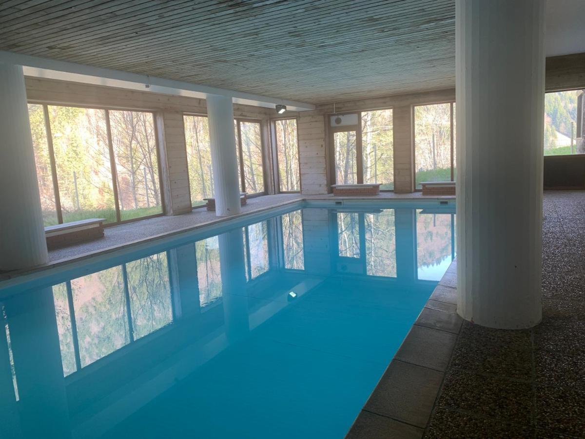 Appartement Avec Acces Piscine- Station- 4 Personnes Saint-Jean-dʼAulps Kültér fotó